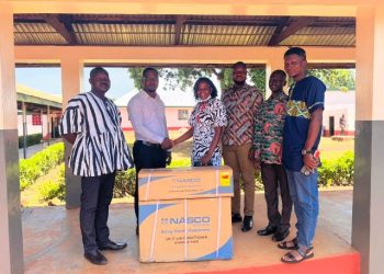 Tobinco Pharmaceuticals donates Air Conditioner to St. Theresa Catholic Hospital in Nandom