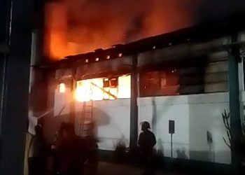 Fire guts Akosombo Textiles Limited factory