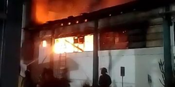 Fire guts Akosombo Textiles Limited factory
