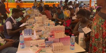 Anglogold Ashanti brings Healthcare to doorsteps of Sanso community