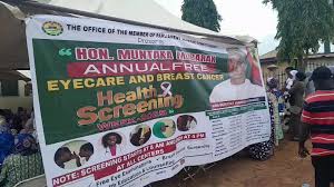 Muntaka Mubarak launches Phase II of annual free eyecare and breast cancer screening