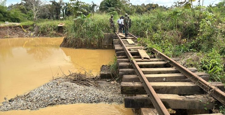 12 Nsuta rail line galamseyers arrested on Monday to face court today
