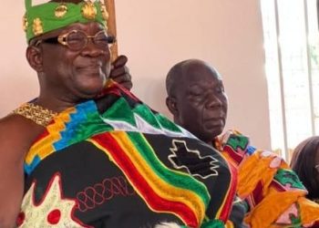 Suspect arrested after Dompoasehene injured by stray bullet at Obuasi funeral