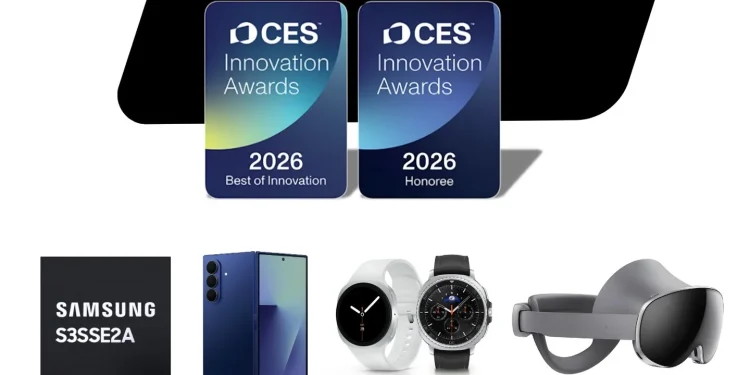 Samsung celebrated for transformative tech by Consumer Technology Association