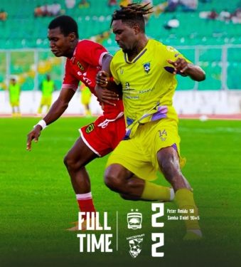 2025/26 GPL: O’Neil scores 96th minute equaliser to earn Kotoko a point against Medeama