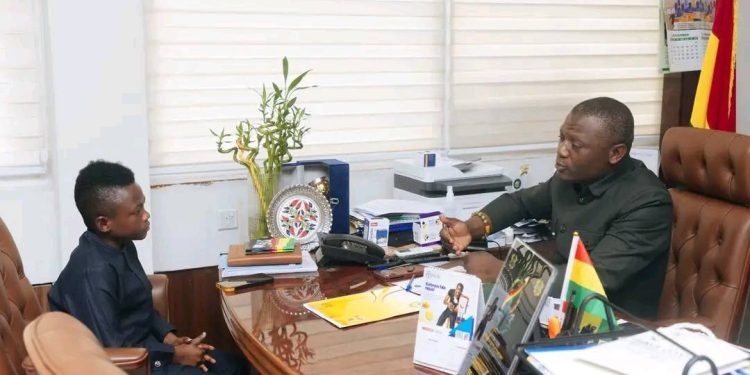 Sports Minister praises Yaw Dabo for impactful youth development through Dabo Soccer Academy