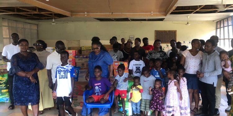 Orphans receive surprise supplies from Archbishop Duncan Williams after praying 2 weeks for help