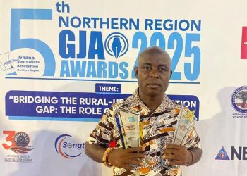 Hoenyefia Noah Nash wins 2025 Northern Region best journalist award