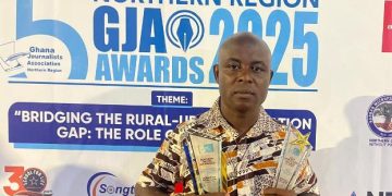 Hoenyefia Noah Nash wins 2025 Northern Region best journalist award