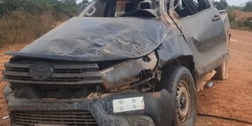 One NAIMOS officer dead, four injured in Obuasi accident after Anti-Galamsey operation