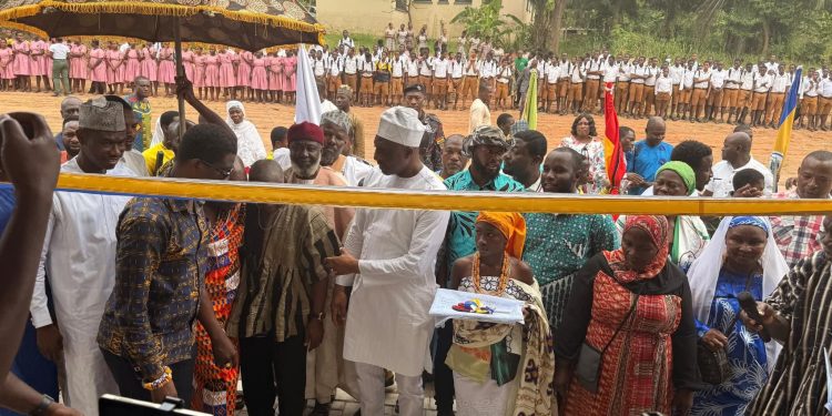 Asawase MP commissions 400-bed dormitory block at Kumasi Academy SHS