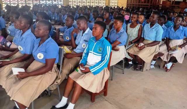 Holy Family Senior High School champions African Literature with Ishmael Junourgh