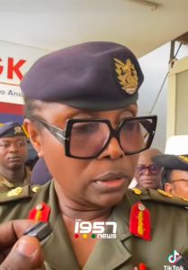 Commander of the 37 Military Hospital, Brigadier General Evelyn Vivian Abraham-Kwabiah