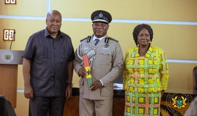 Mahama extends IGP Yohunu’s tenure by two years beyond retirement