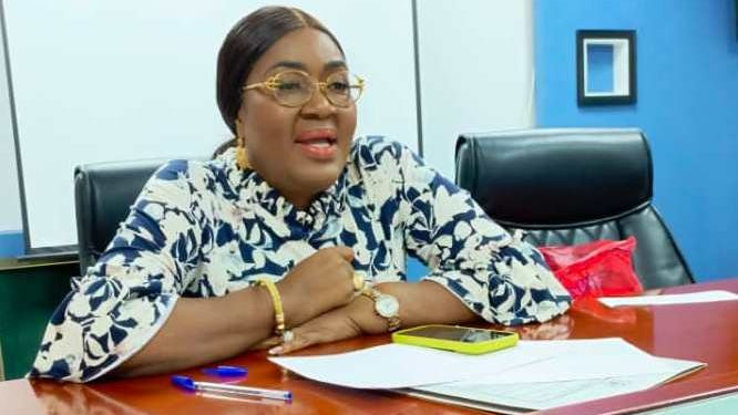 Irene Naa Torshie Addo storms Central Region to campaign for Kennedy Agyapong