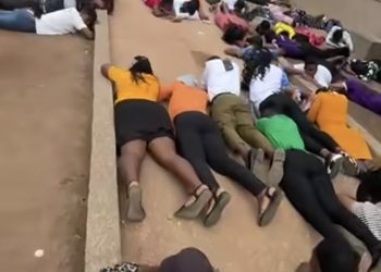 Video:EOCO arrests 320 in major crackdown on QNET fraud network in Kumasi