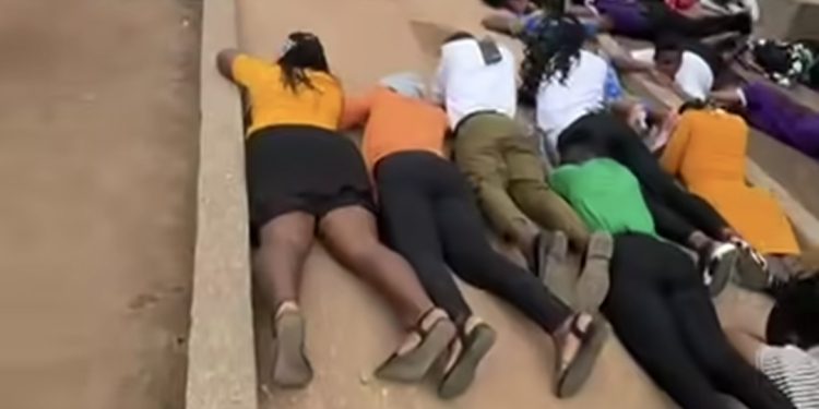 Video:EOCO arrests 320 in major crackdown on QNET fraud network in Kumasi