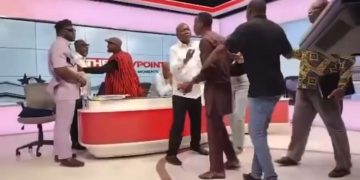 Video: Dr. George Domfeh and Prof. Gyampo disgrace themselves on TV3 live program