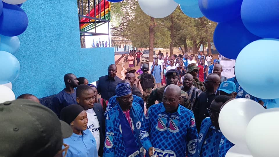 President Mahama commissions Katon360 smart classroom at Ghanasco