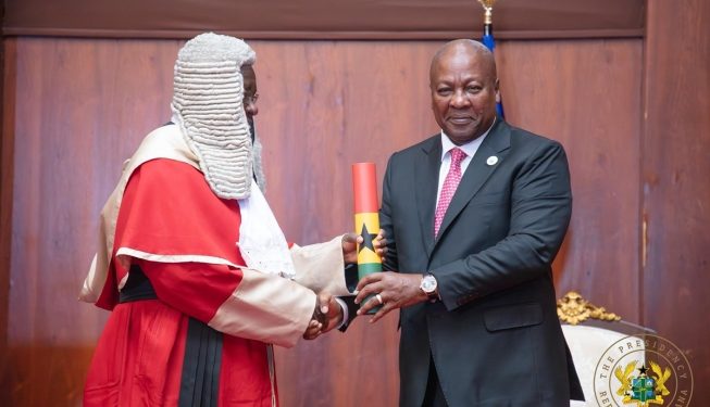 JUSAG Congratulates Justice Baffoe-Bonnie on appointment as new Chief Justice