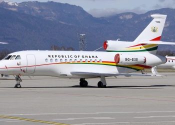 Ghana’s Presidential Jet returns after lengthy repairs in France amid public scrutiny