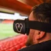 ‘A wee bit emotional’: Headset helps visually-impaired football fan see his team play for first time