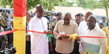 Mahama commissions National Signals Bureau Volta regional command