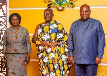 Asantehene’s Bi Nka Bi cloth sends powerful peace message at Bawku mediation report presentation
