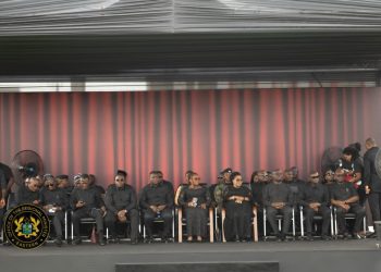 Lordina Mahama, Julius Debrah, Mahama Ayariga, others attend final funeral rite for late Dr. Omane Boamah in Koforidua