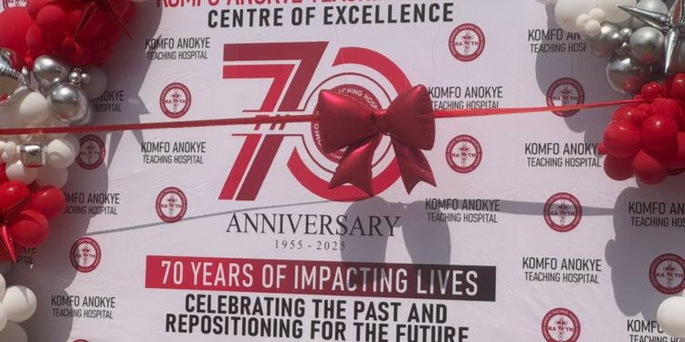 Komfo Anokye Teaching Hospital launches 70th anniversary celebrations in Kumasi