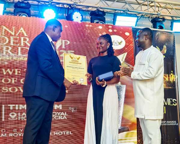 Ghana Leadership Awards Celebrates Adolescent MP Ishaq Rahima