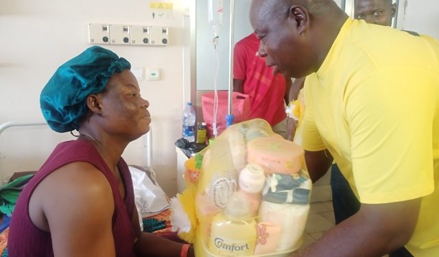 Overcrowded Labour Ward, Limited Staff as Midwife Flags Challenges During MTN Baby Hamper Donation in Tamale