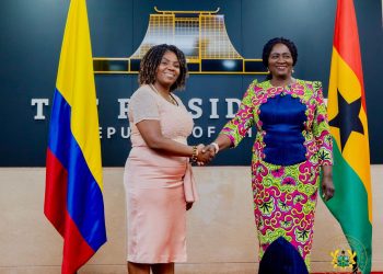 Ghana and Colombia strengthen ties as Vice Presidents meet in Accra.