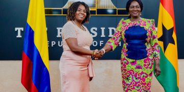 Ghana and Colombia strengthen ties as Vice Presidents meet in Accra.