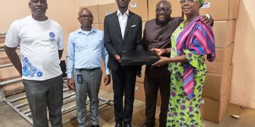 NIB Donates 52 Computers to Salaga-South After MP’s Request