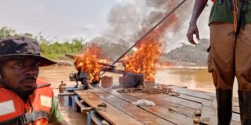 National Concerned Small-Scale Miners Association, Ghana record major gains in clearing River Offin of illegal mining