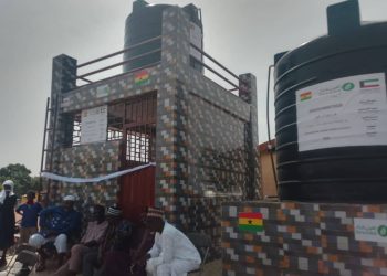 Ejura Sekyedumase MCE commissions borehole for T.I. Ahmadiyya School