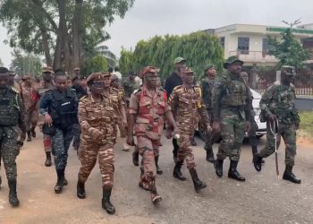 Security services show force in Kumasi ahead of Christmas