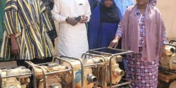 Northern Regional Minister Hands Over 100 Seized Water Pumps to Boost Irrigation Farming