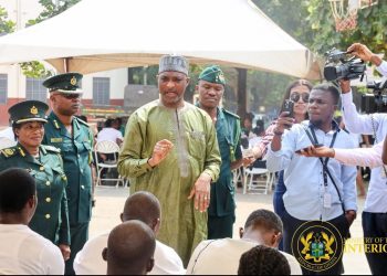 Interior Minister supervises GIS recruitment screening, reaffirms commitment to transparency