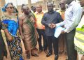 Kumasi Mayor hands over abandoned classroom project for completion at Santasi M/A School