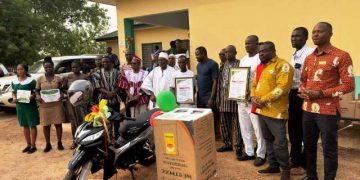 MP Donates GH¢97,000 Medical Equipment as Lambussie Honours 17 Outstanding Health Workers