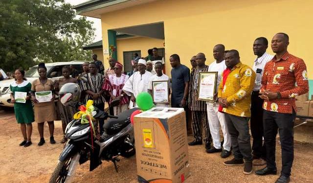 MP Donates GH¢97,000 Medical Equipment as Lambussie Honours 17 Outstanding Health Workers