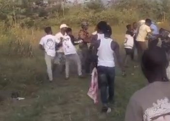 Mob attacks Police at TW Mines football final in Obuasi
