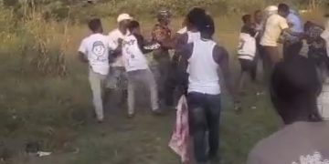 Mob attacks Police at TW Mines football final in Obuasi