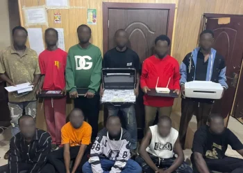 GIS arrest 11 foreigners in Accra counterfeit cash and cyber fraud bust