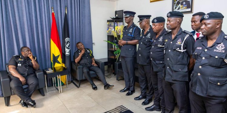 IGP promotes seventeen(17) police officers for exemplary service