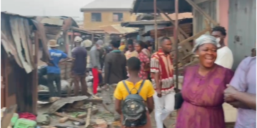 Fire ravages Anwona Market in Kumasi, over 300 shops burnt in less than 24 hours after Sofoline blaze