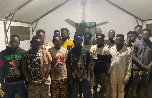 Police arrest 22 foreign nationals over illegal mining activities