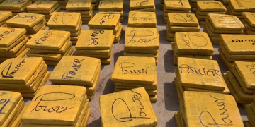 Ashanti South Police intercept 713 slabs of suspected indian hemp at Asanso Snap-Check